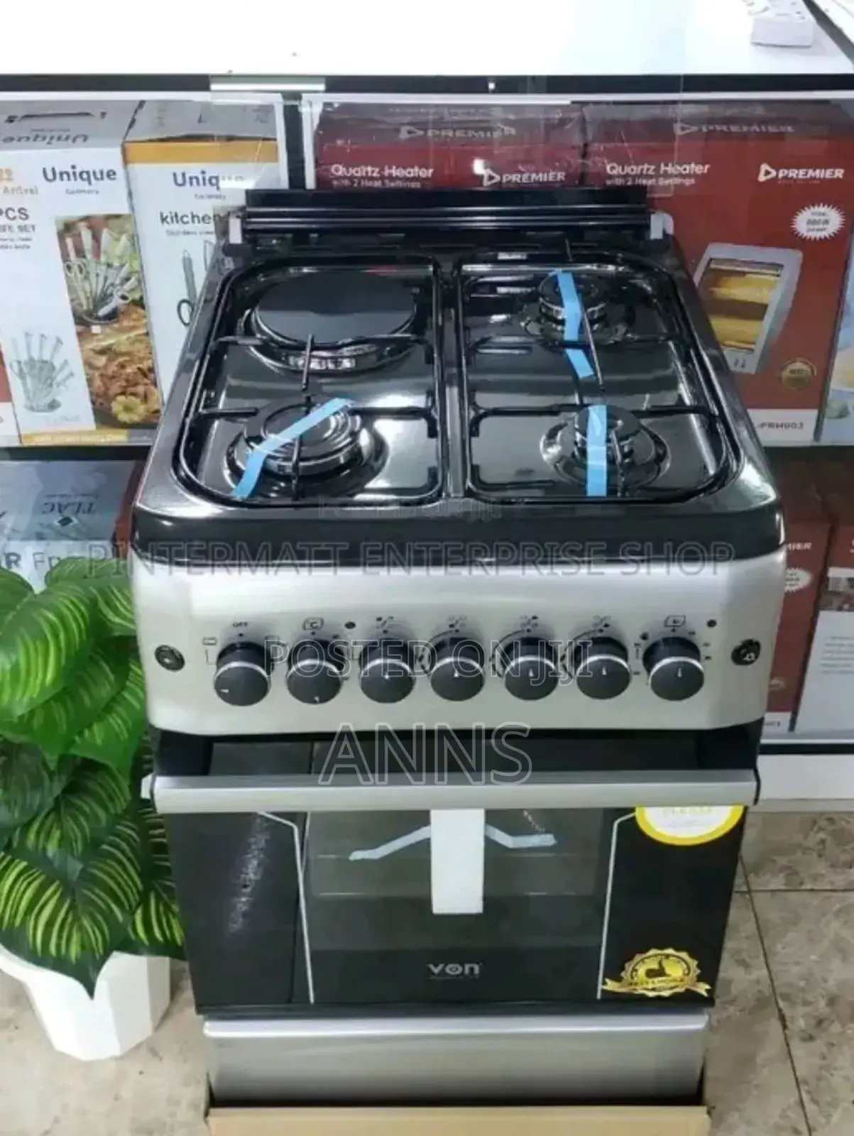 Von 50 by 60 Standing Cooker