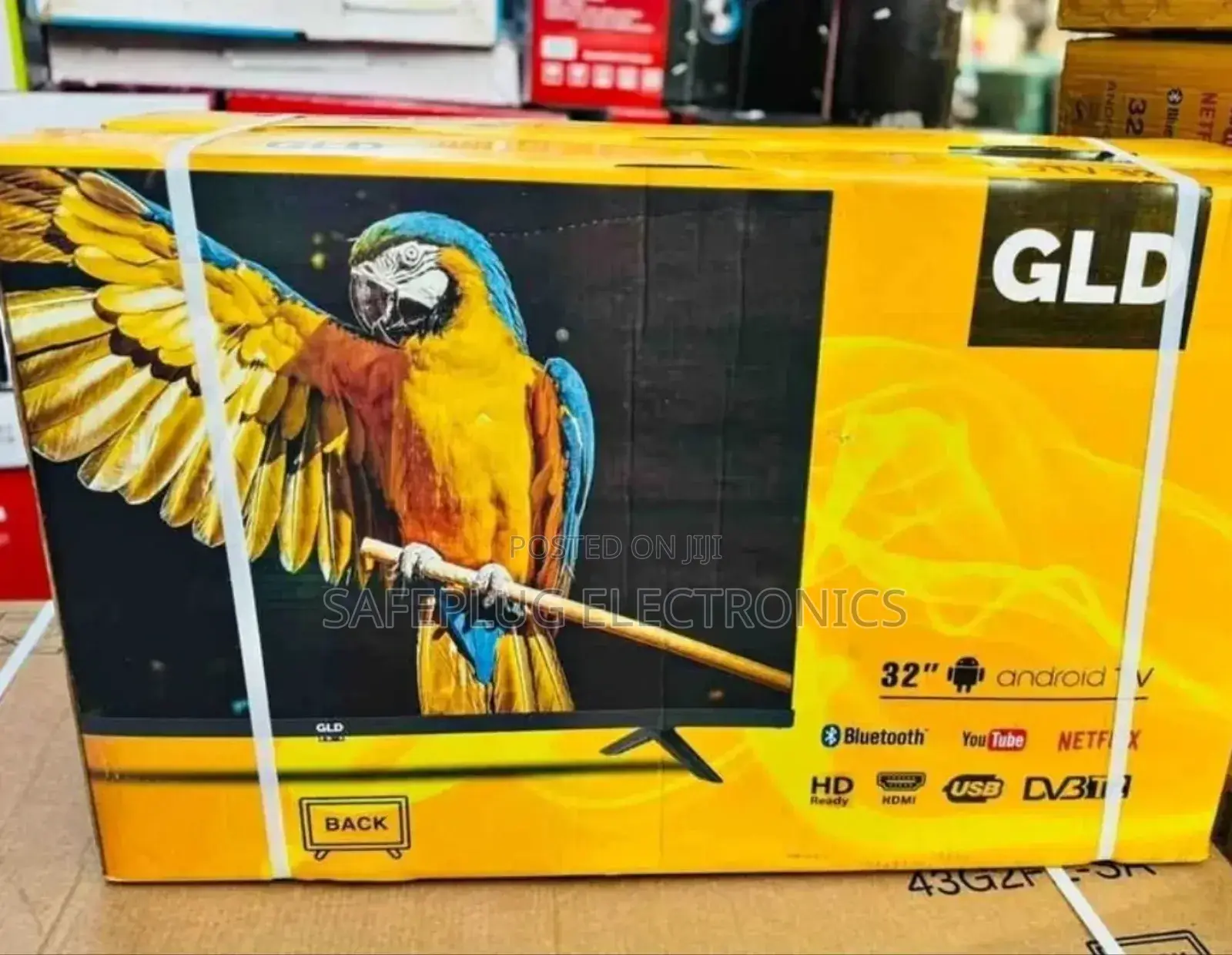 GLD 32 Inches,Frameless, Bluetooth, Smart Android TV