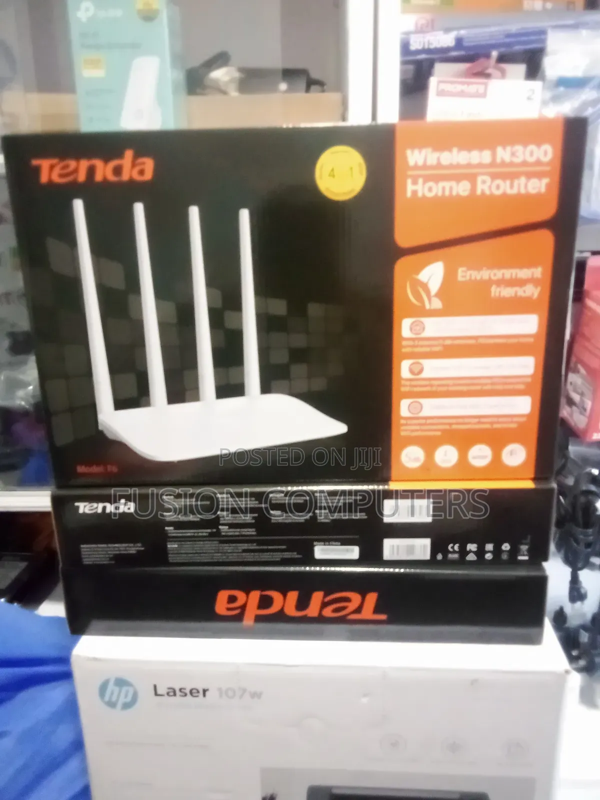 Tenda F6 Wireless N300 Easy Setup Router