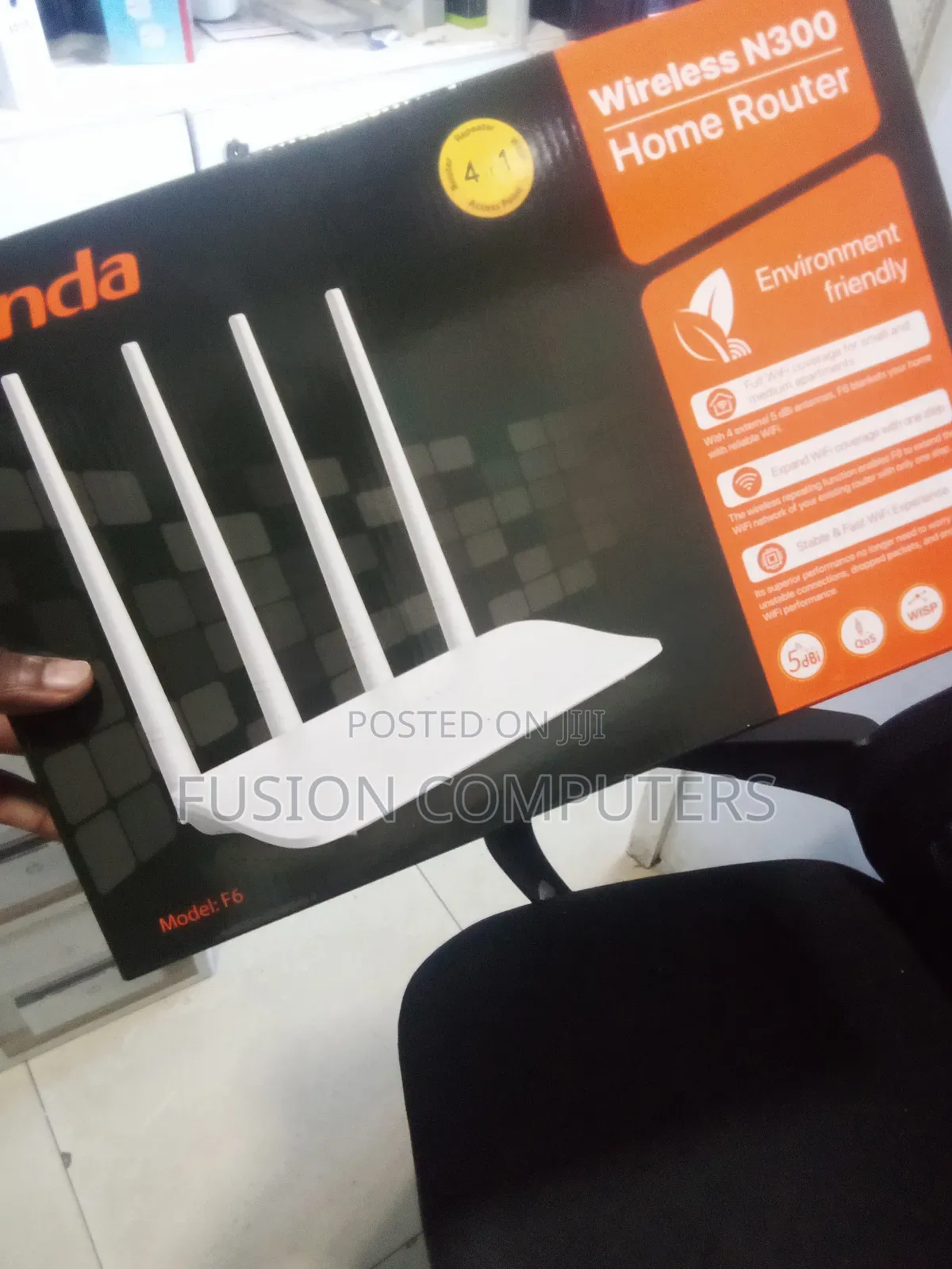 Tenda F6 Wireless N300 Easy Setup Router