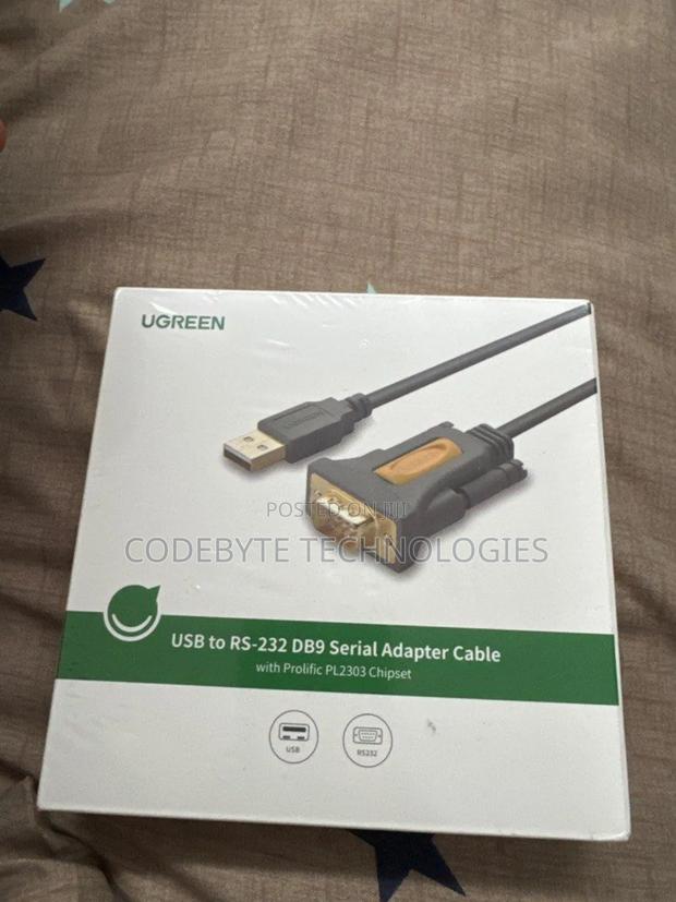 UGREEN USB to DB9 RS-232 Adapter Cable 1.5m - main view