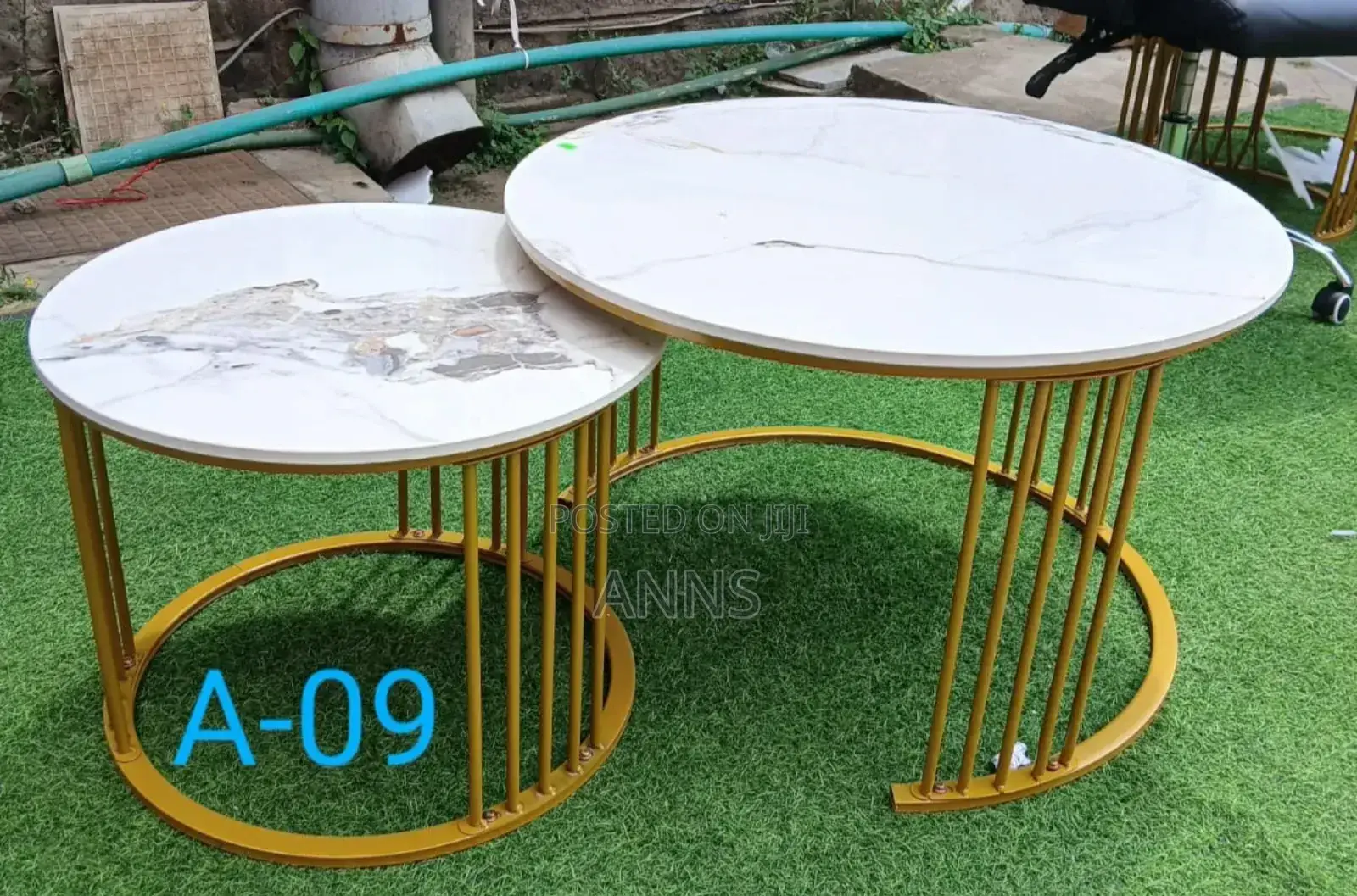 Luxury Pure Marble Nesting Coffee Table