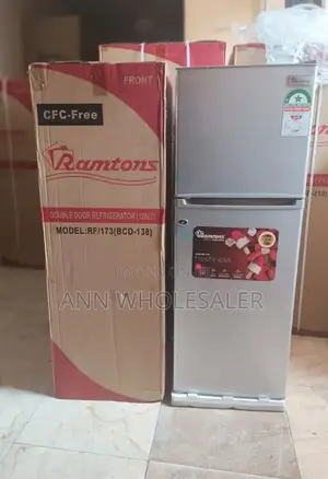 Ramtons 2 Door Direct Cool Fridge, 128 Litres RF-DR