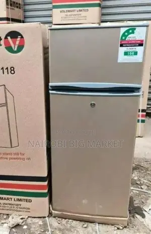 Volsmart 118L Double Door Fridge VL118