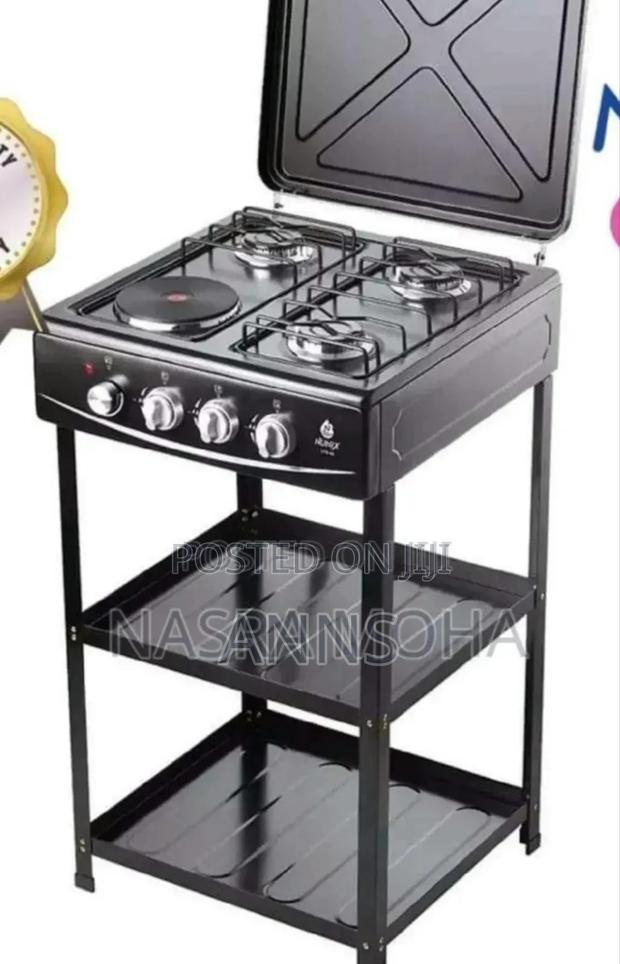 Nunix 3+1cooker With Shelves - main view