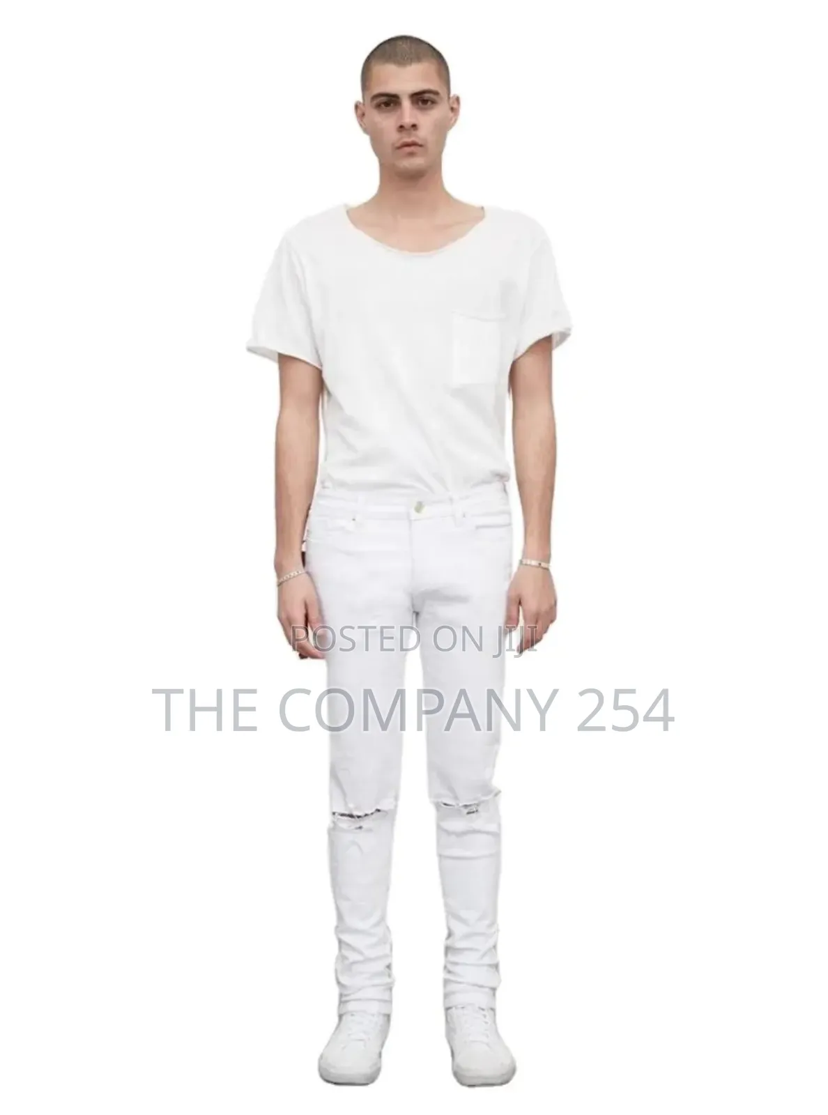 Plain Off White Designer Amiri One Cut Denim Jeans
All Sizes