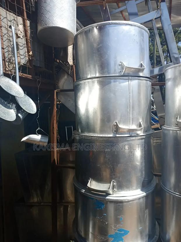 Juakali Aluminum Boiler Sufurias 100L