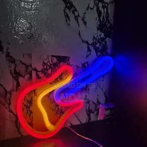 Guitar Sign Neon Light