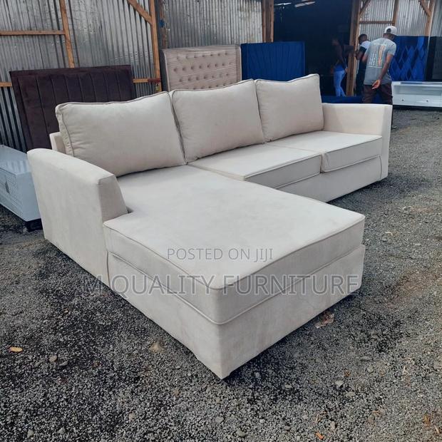 Unique L Shape 6 Seater Couch - main view