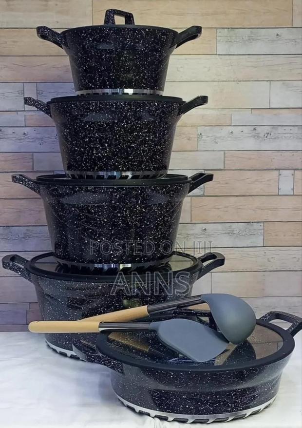 Bosch 12pc Granite Cookware - main view