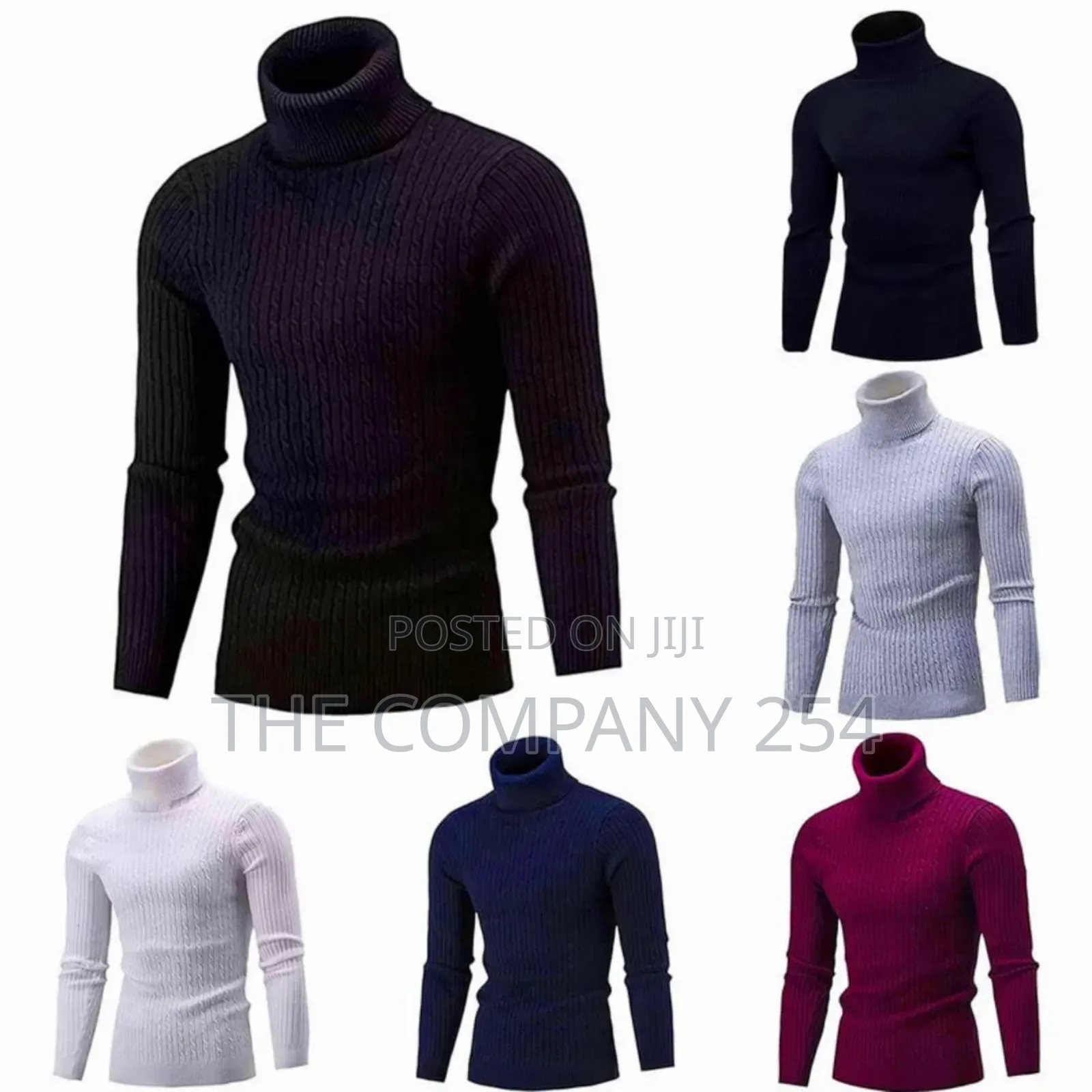 All Colors Long Sleeve Turtleneck Sweater
Free Size Pullneck