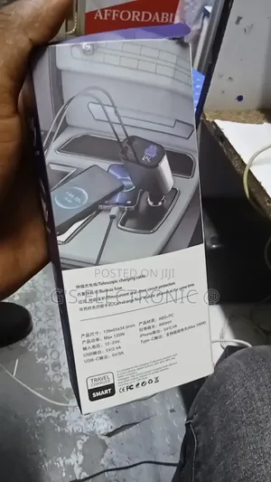 Super Fast Car Charger 4in 1 Fast Charger