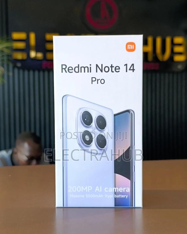 New Xiaomi Redmi Note 14 Pro 512 GB Black