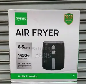 Syinix 5.5L Single ~ Air Fryer