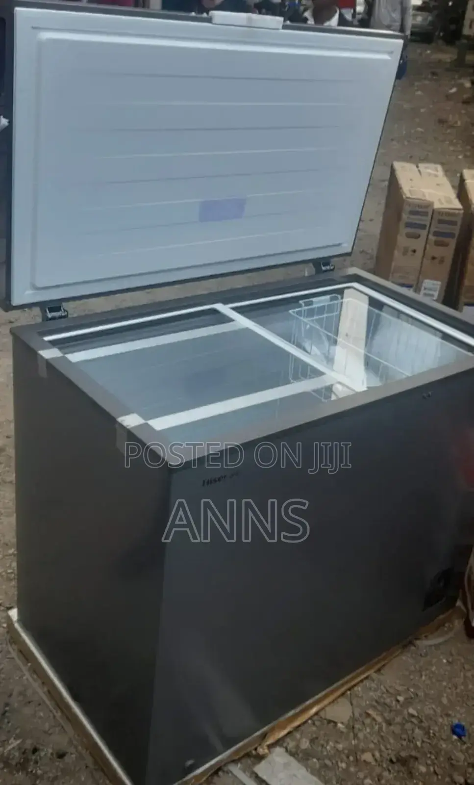 Hisense 245L ~ Grey Chest Freezer