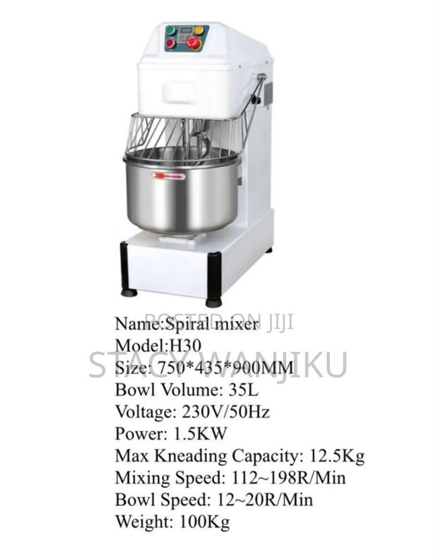 New Premier Spiral Mixer Machine/ 35l Spiral Mixer