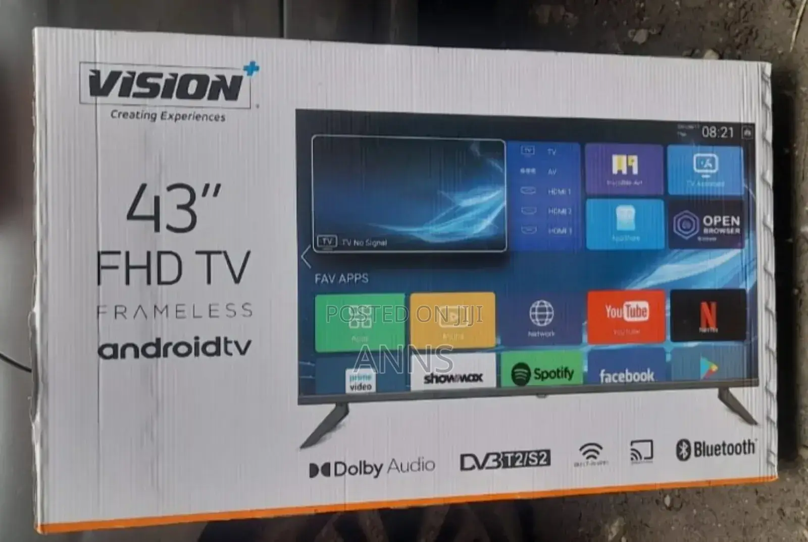 Vision Plus 43" Android Television