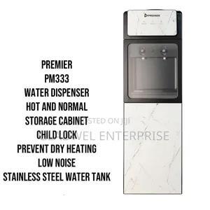 Premier Dispenser Hot and Normal Water With Storage Cambinet