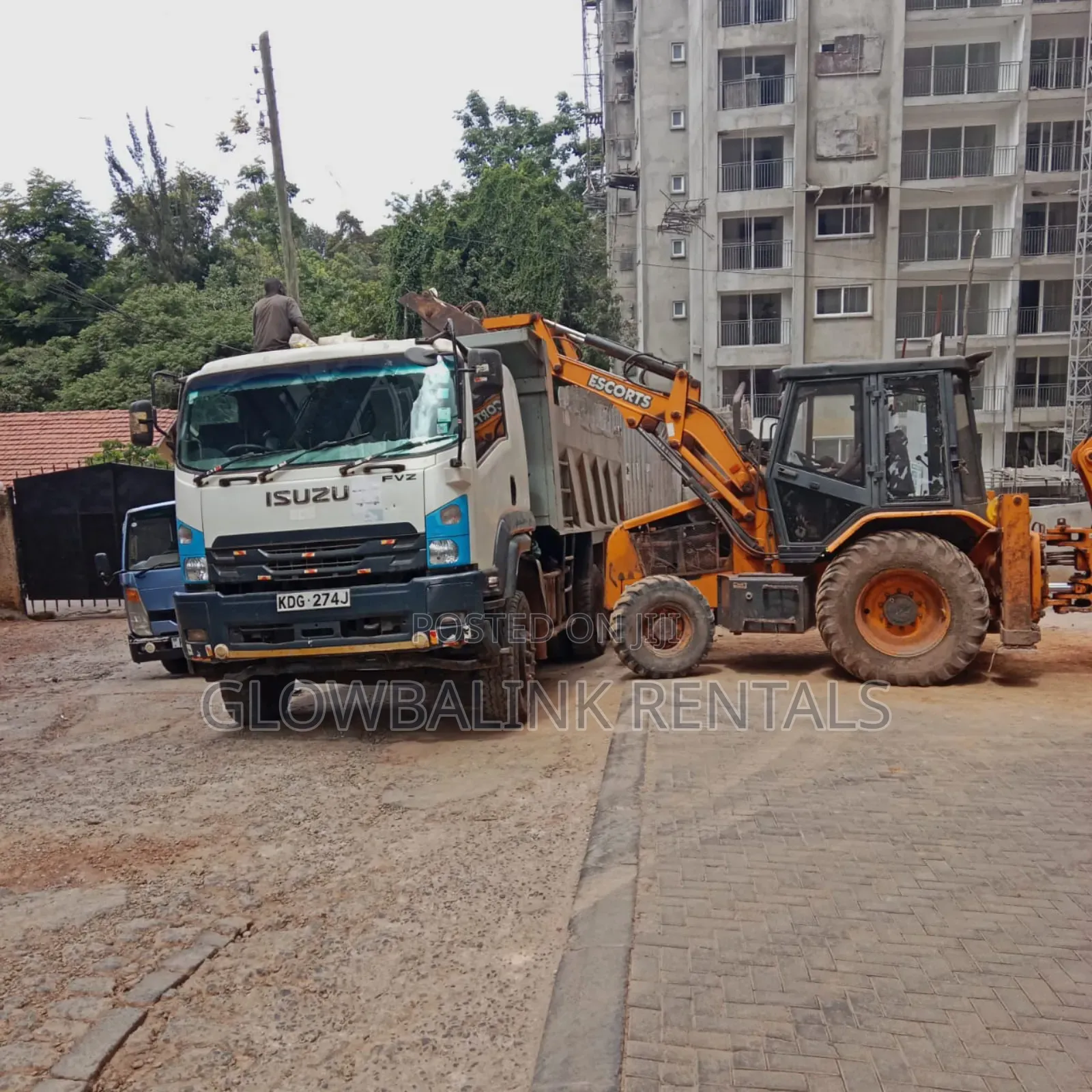 Backhoe for Hire