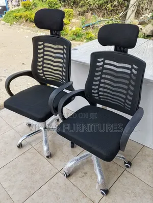 Breathable Revolving Headrest Chairs