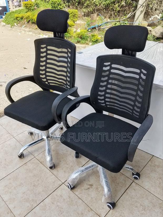 Breathable Revolving Headrest Chairs - thumbnail 2