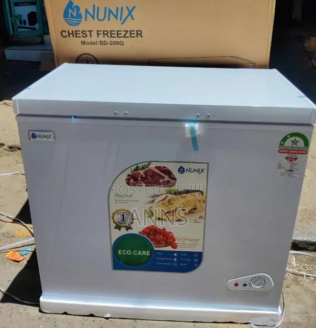 Nunix 200litres ~ Chest Freezer With Sliding Lid