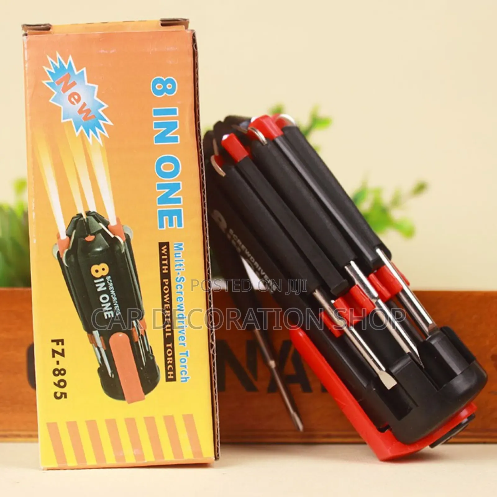 8in1 Screwdrivers With Built in Flashlight