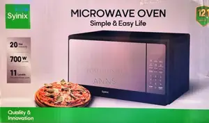 Syinix 20L Digital Microwave Oven~ Silver