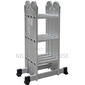 Foldable 4 X 3 Aluminium Ladder
