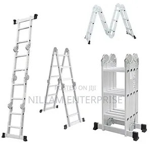 Foldable 4 X 3 Aluminium Ladder