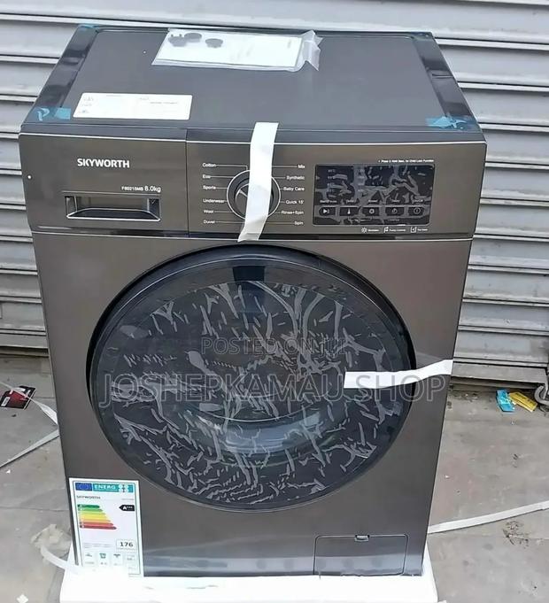 Washing-Machine-Skyworth-8kg-Wash-and-Spin-Front-Load - main view