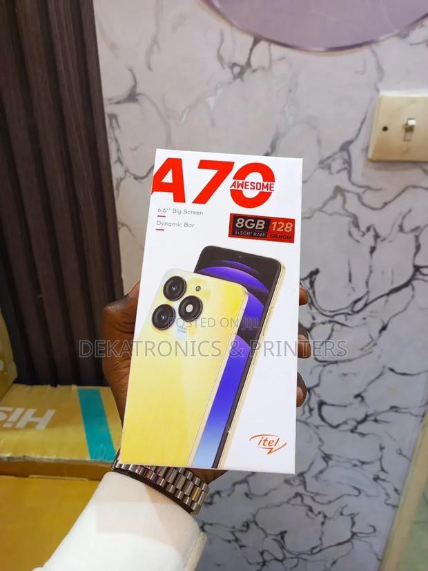 New Itel A70 128 GB Gold - thumbnail 3