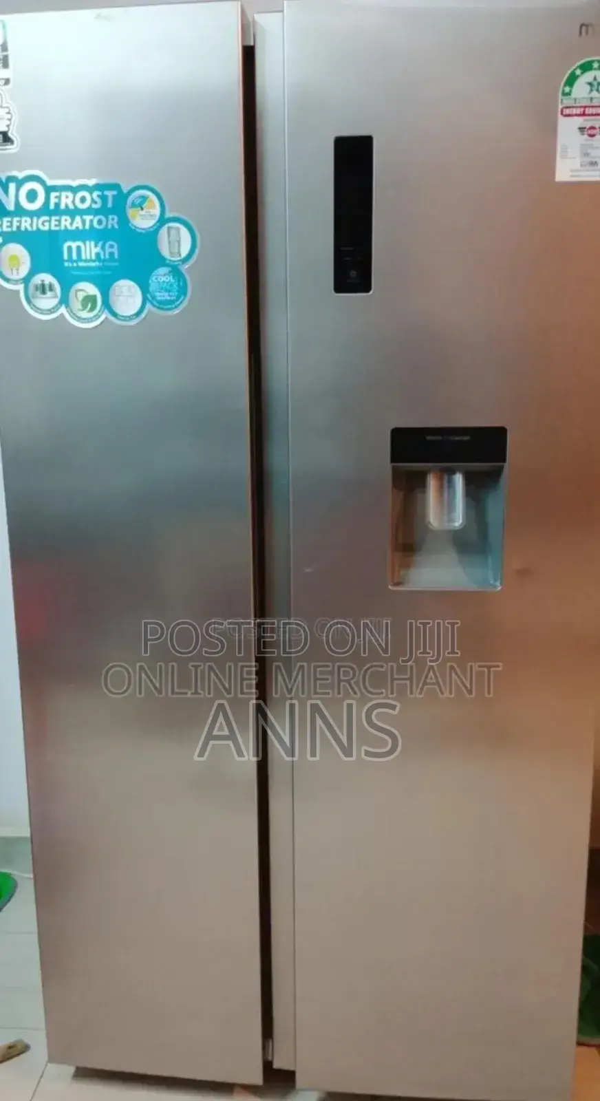Fridge Mika 562litres Side to Side