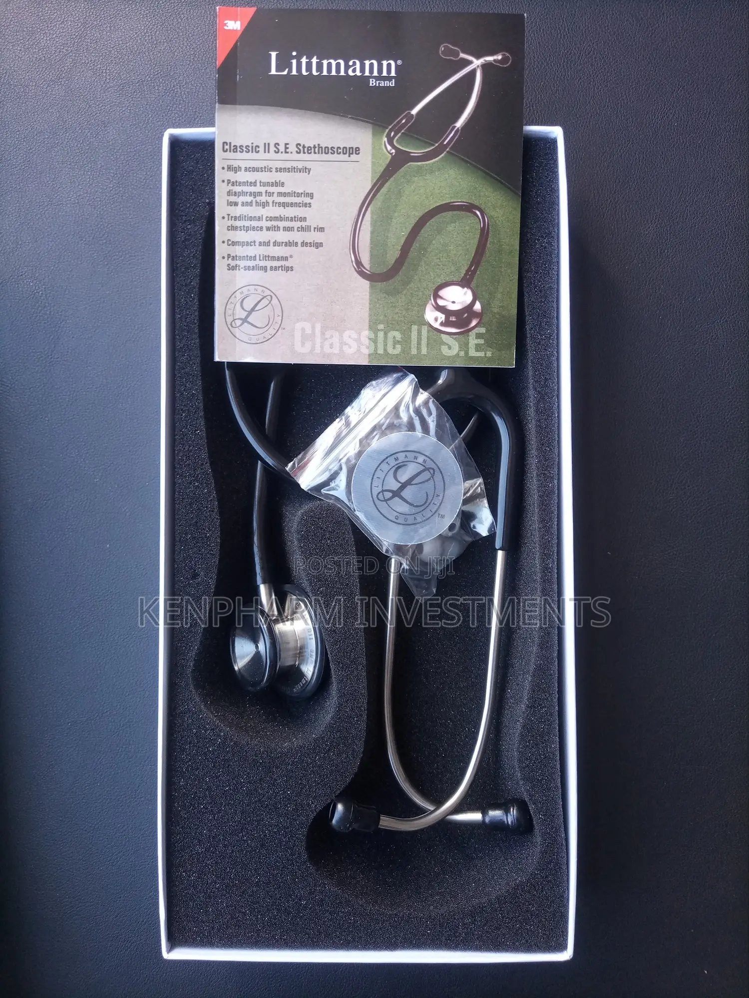 Littmann Classic 2 Stethoscope Black; Ltb01