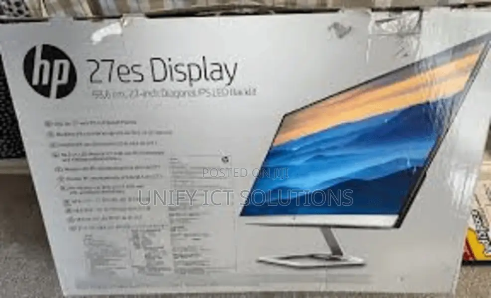 HP 27 Inch 27es IPS LED Full HD ( 1080P ) Ultrafast Monitor