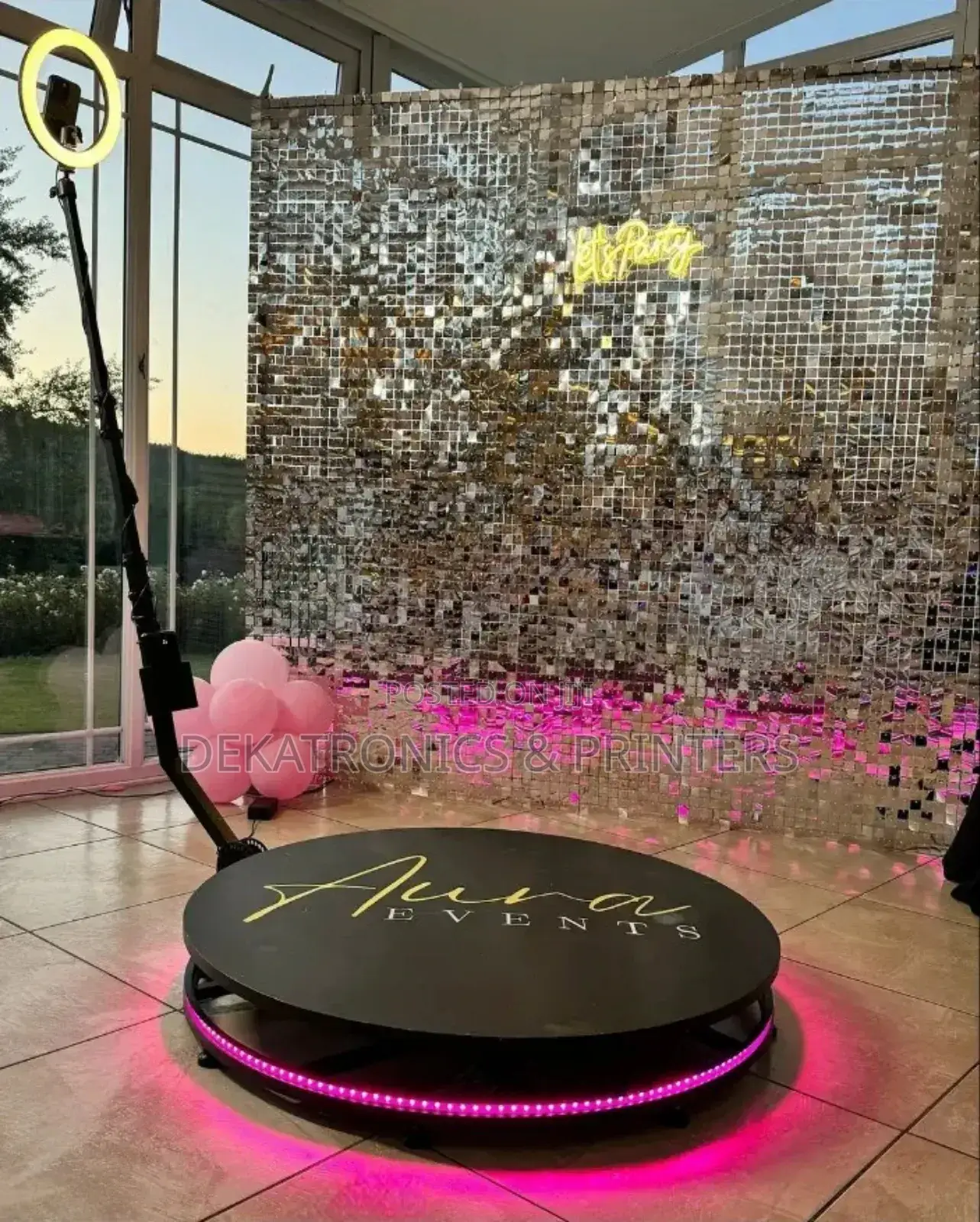The 360 Photo Booth for Hire