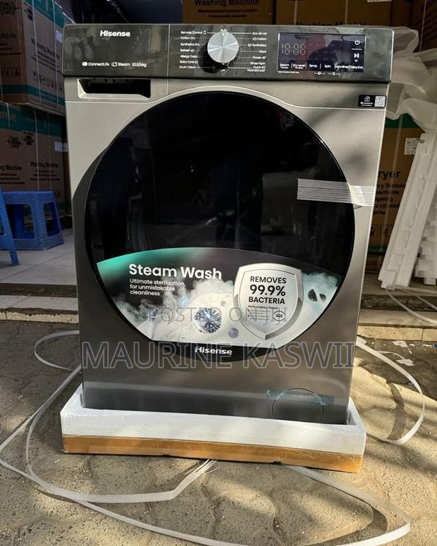 Hisense 10.5kg/6kg Front Load - main view