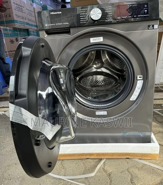 Hisense 10.5/6kg Front Load Wash Dry Washing Machine - thumbnail 2