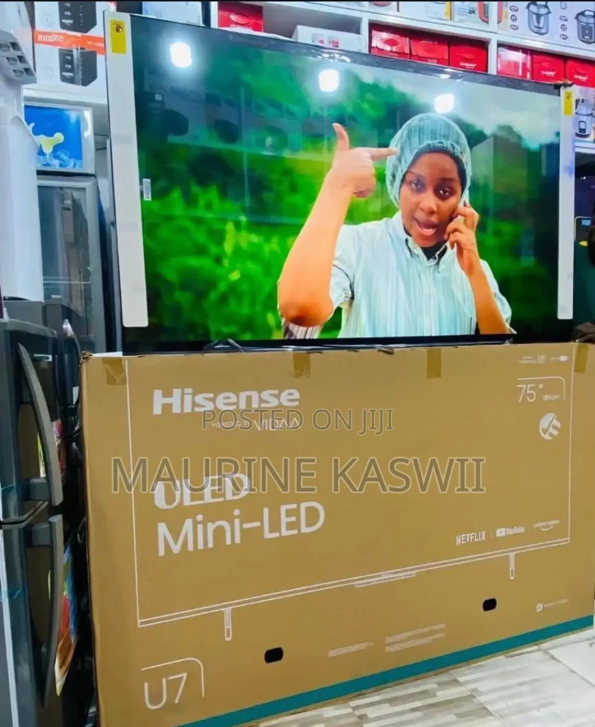 Hisense 75′′ U7n Uled Mini Led Tv