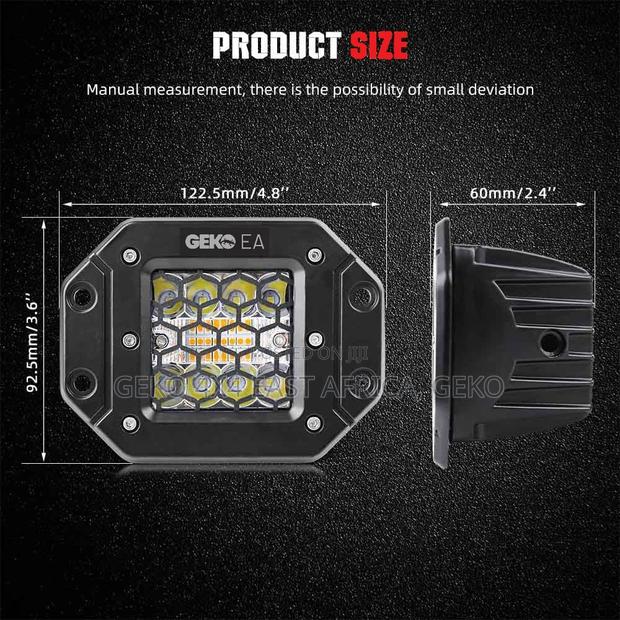 3 Inch Dual Color Meshed Flash Mount With Harness 6 Function - thumbnail 5