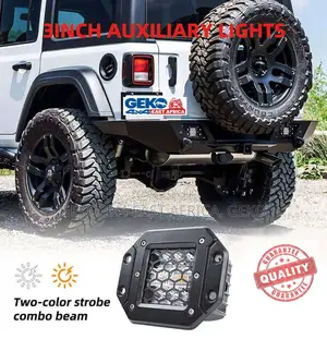 3 Inch Dual Color Meshed Flash Mount With Harness 6 Function