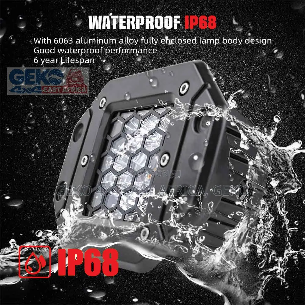 3 Inch Dual Color Meshed Flash Mount With Harness 6 Function