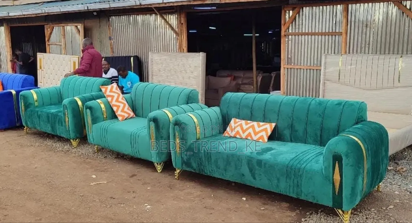 7 Seater Sofas 3,2,2 Back Permanent
