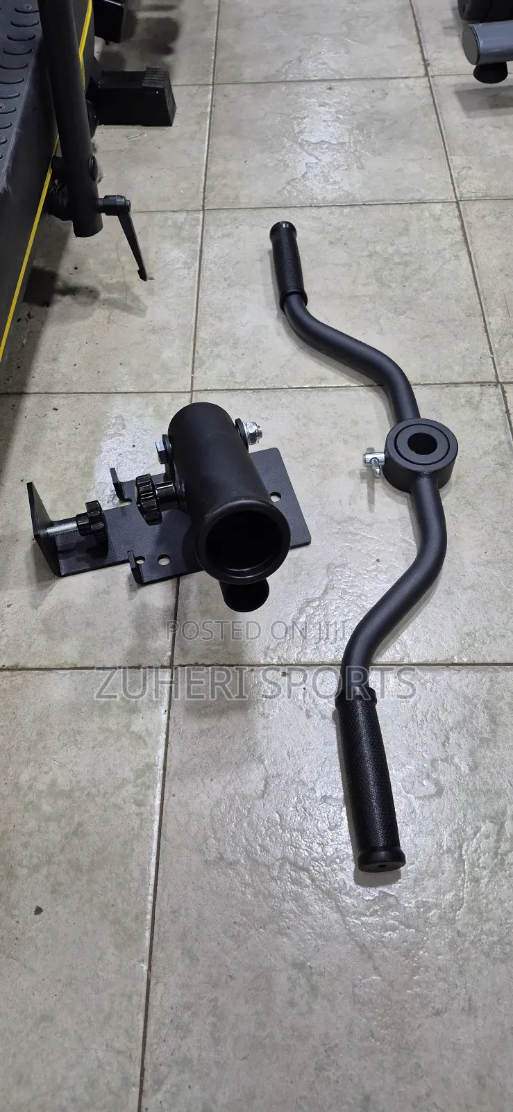 T-Bar Row Platform Anchor With Handle, Landmine Trainer