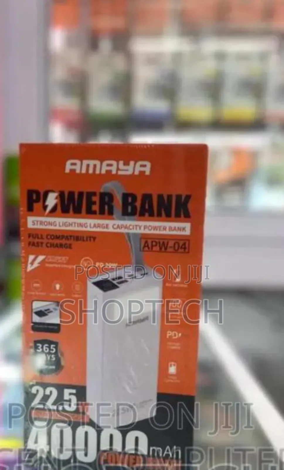 Amaya APW-04 *22.5W* 40,000mah Quick Charger Power