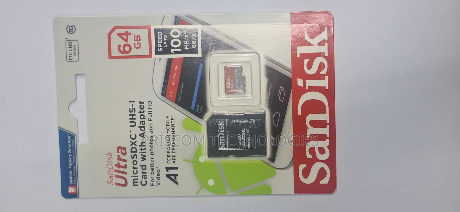 64gb Memory Card Microsd Card With Memory Reader Adapter