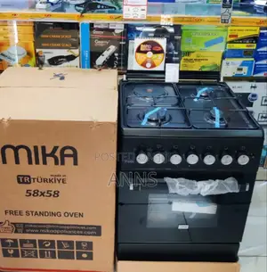 Mika 3gas+1 Electric Standing 58×58cm Cooker
