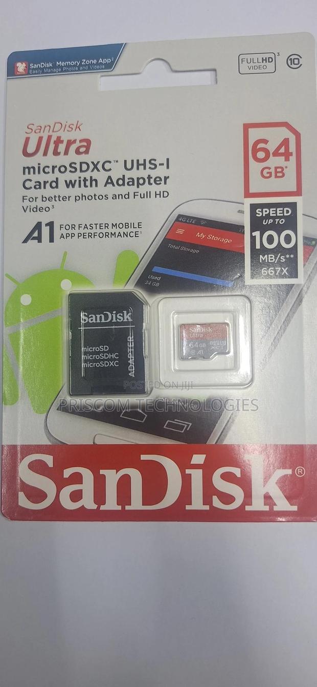 64gb Memory Card Microsd Card With Memory Reader Adapter