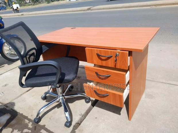 Office Desk and Chair - main view