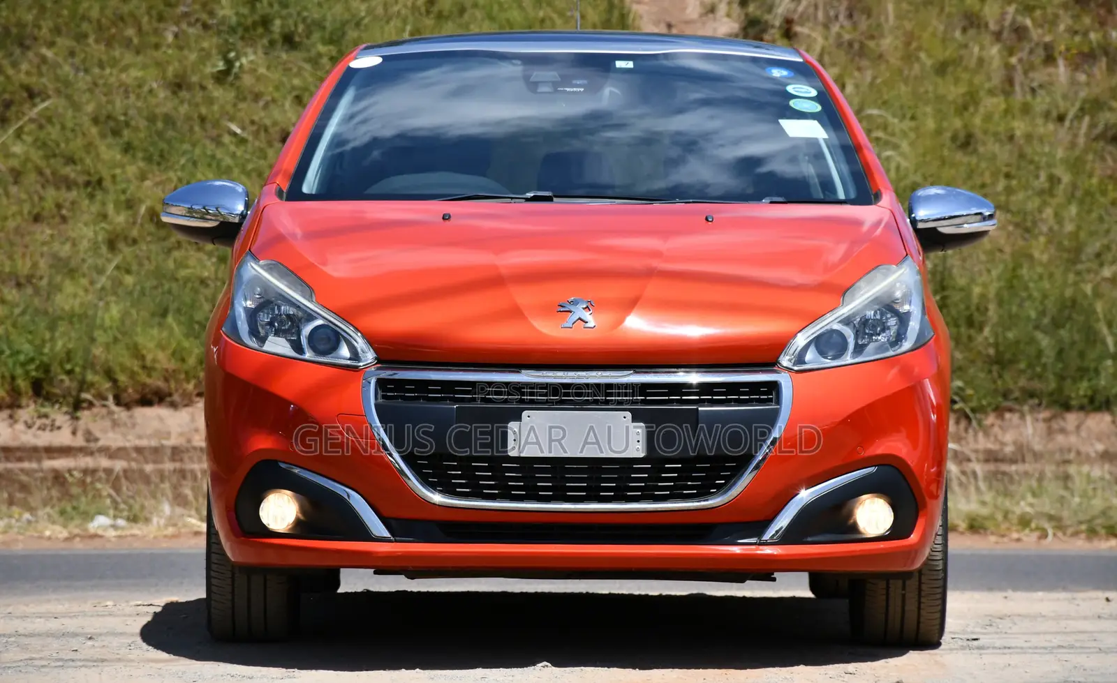 Peugeot 208 2017 Orange
